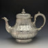 1870s English Antique Silver Plated Teapot 741g Martin Hall
